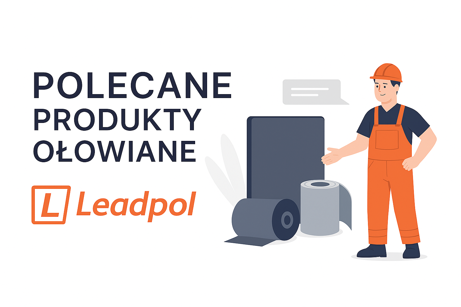 Polecane produkty ołowiane Leadpol – blacha ołowiana, folia ołowiana, taśmy i materiały RTG